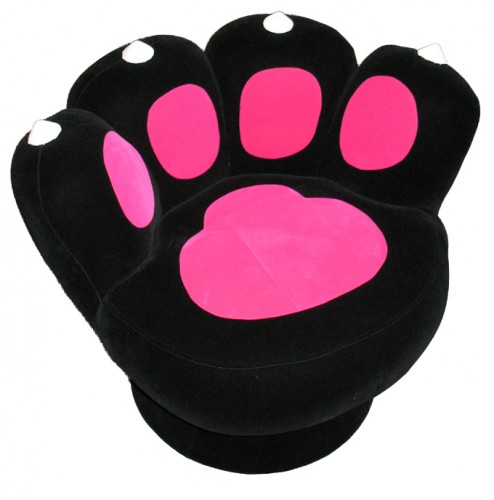cat paw cushion chair