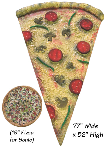 Oversize Pizza Slice