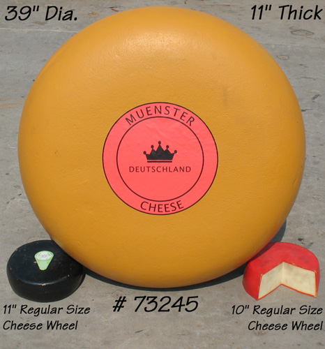 Oversize Cheese Wheel