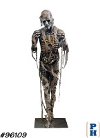 Life-Size Figure, Unwrapped Mummy