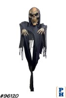 Life-Size Figure, Flying Skull with Arms