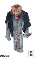 Costume with Werewolf Mask