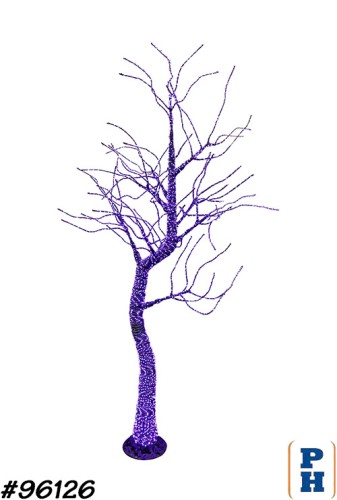 Lighted Dead Tree