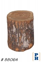 Tree Stump with Bark