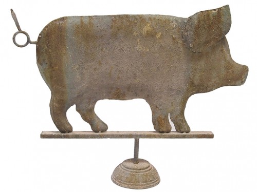 Decor, Pig Weather Vane