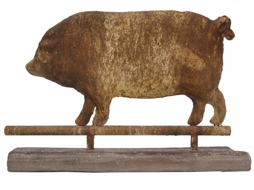 Decor, Pig Weather Vane