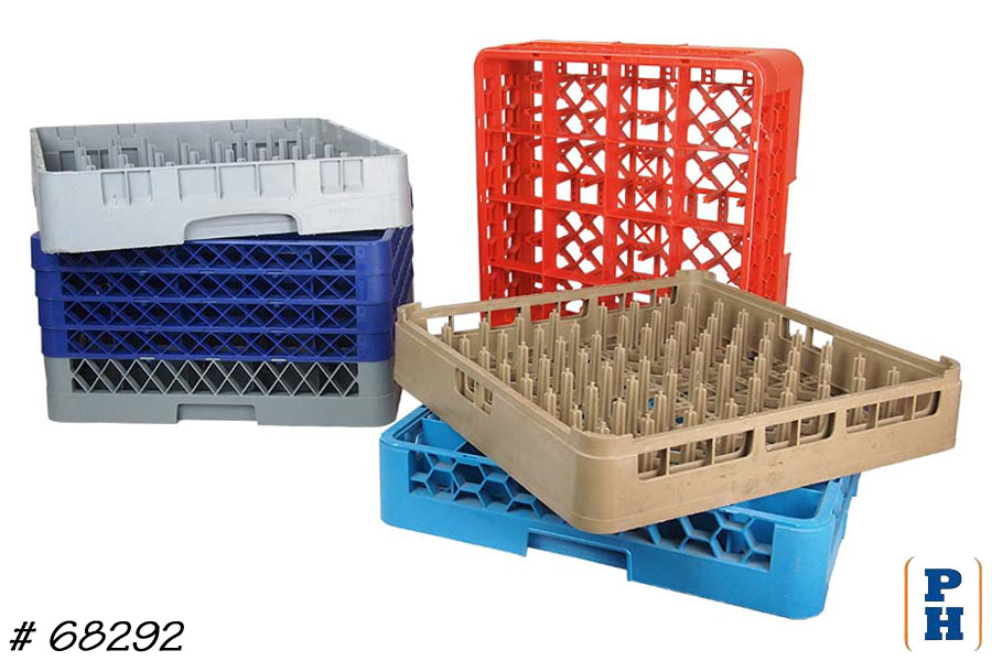 Commercial Dish Washer Glass Rack in Diner & Restaurant