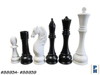 Oversize Chess Set, Paintable