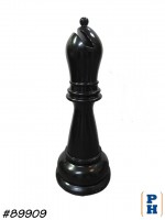 Oversize Chess Piece, Black Bishop