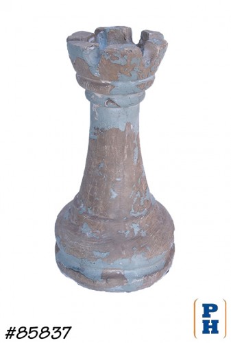 Oversize Ceramic Chess Piece, Rook