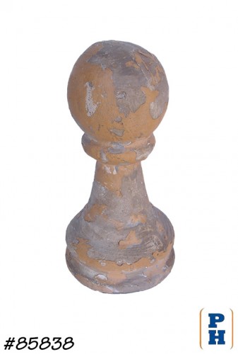 Oversize Ceramic Chess Piece, Pawn