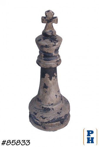 Oversize Ceramic Chess Piece, King