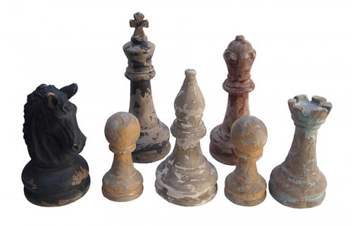 ceramic chess set