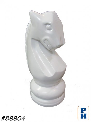 Oversize Chess Piece, White Knight