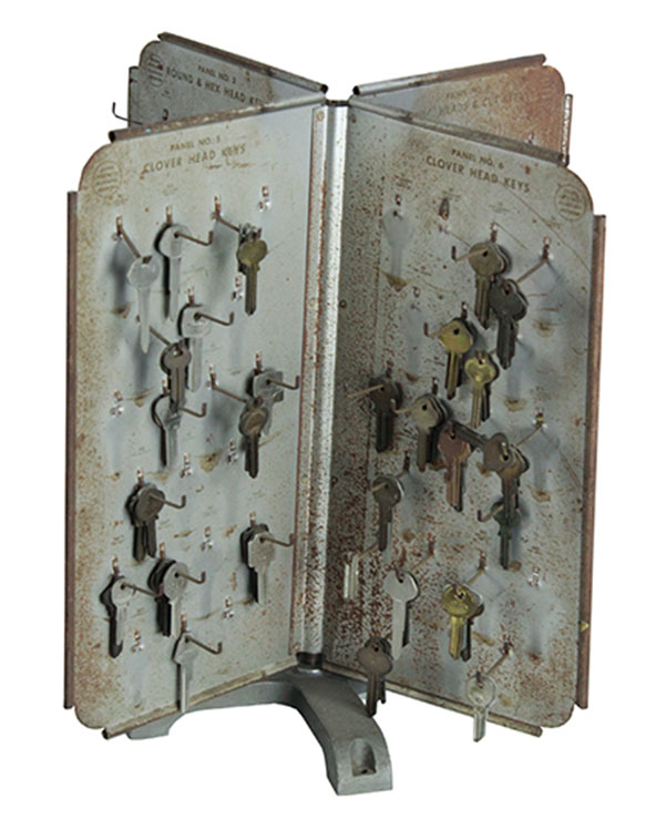 Key Display in Hardware Store