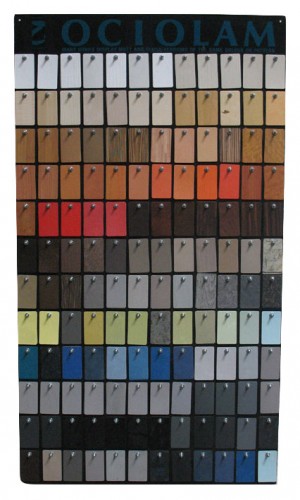 Tile Color Sample Board