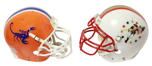 Cleared Football Helmets