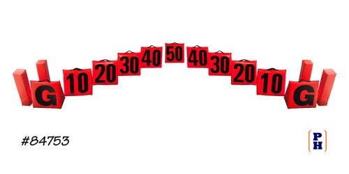 Football Yard & Goal Line Marker Set