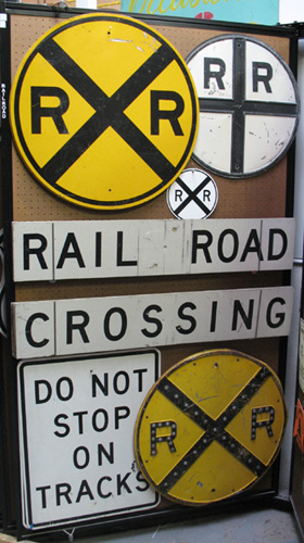 Traffic Signs (Panel #08), Railroad