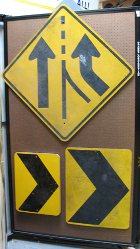 Traffic Signs (Panel #21), Arrow