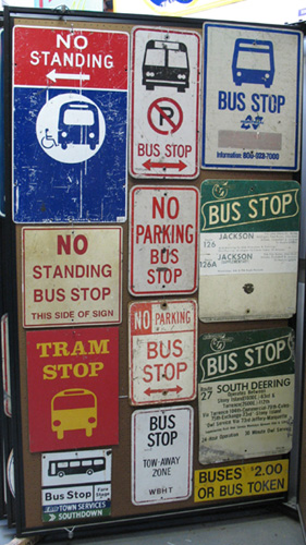 Traffic Signs (Panel #46), Bus
