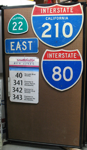Traffic Signs (Panel #49), Interstate, Highway