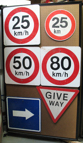 Traffic Signs (Panel #51), Foreign