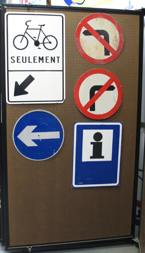 Traffic Signs (Panel #52), Foreign