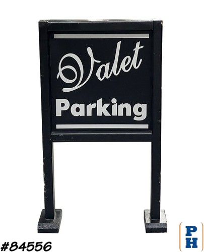 Valet Sign and Stand