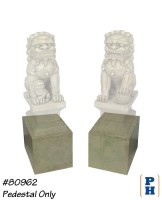 Fu Dog Pedestal