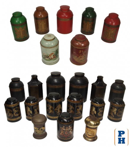 Tobacco or Tea Tins