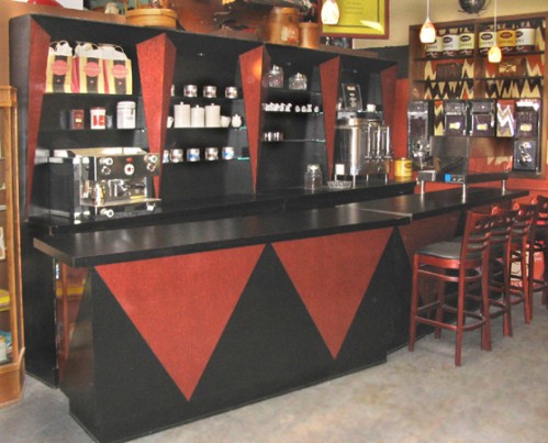 Burl Wood Bar