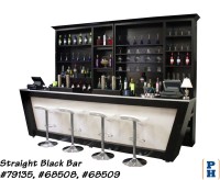 Straight Black Bar