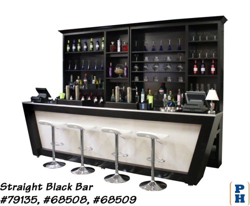 Straight Black Bar