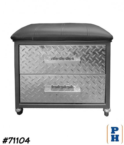 Cube Stool with Drawers