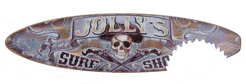 Surfboard Sign