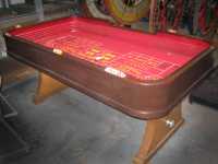 Craps Table, 7` Wide