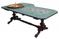Roulette Table, 8` Wide