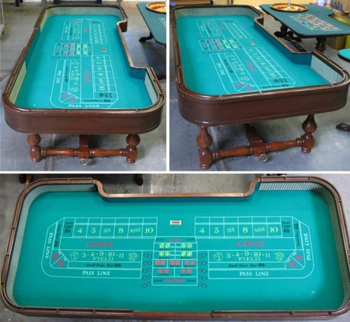 Craps Table, 12` Wide