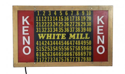 Keno Board