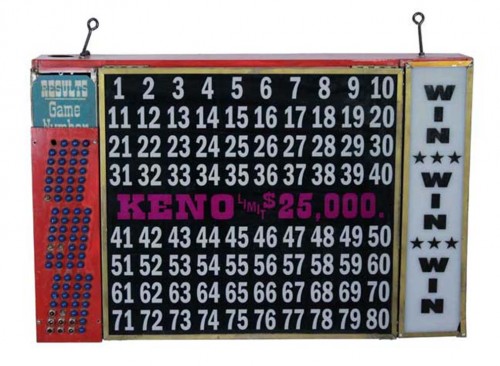 Keno Board