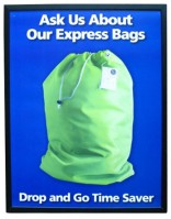 dry cleaning sign