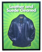 dry cleaning sign