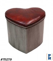 Heart Shape Ottoman