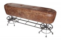 Leather Bench Seat