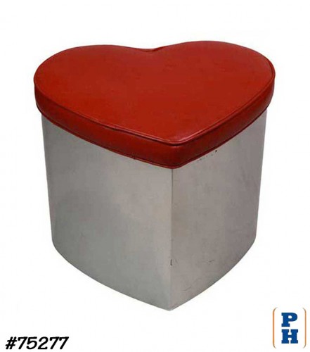 Heart ottoman deals