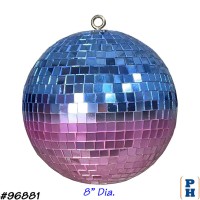 Mirror Ball, 8" Dia.
