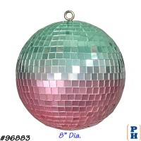 Mirror Ball, 8" Dia.