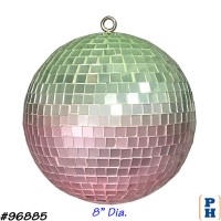 Mirror Ball, 8" Dia.