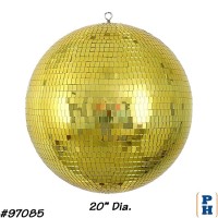 Mirror Ball, 20" Dia.